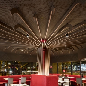 树形包柱铝方通