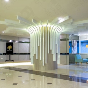 弧形包柱铝方通